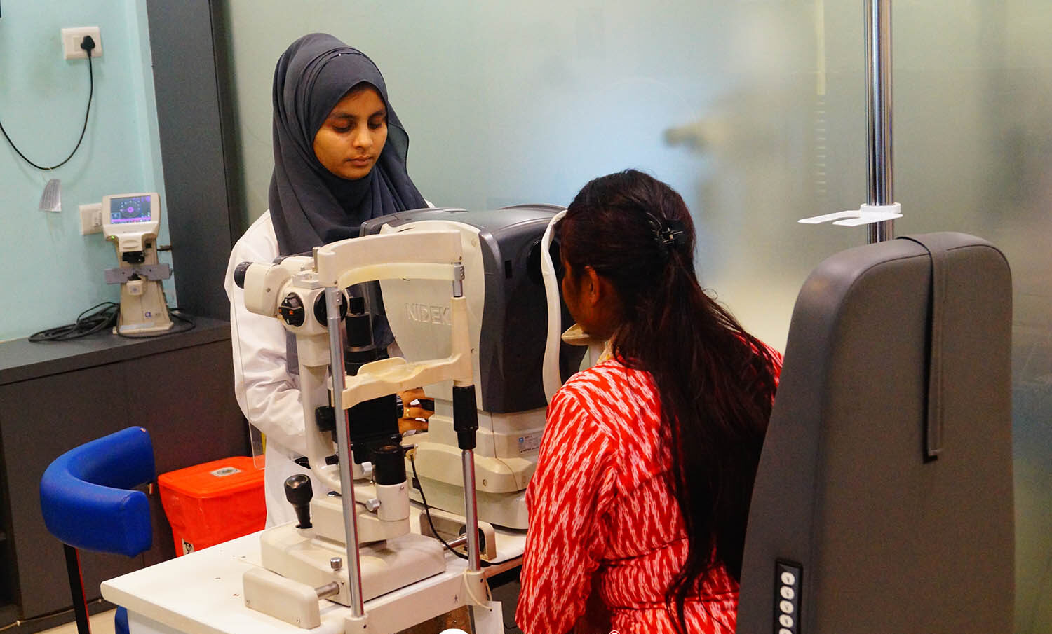 Srijan Eye & Mother Care Patient Treatment