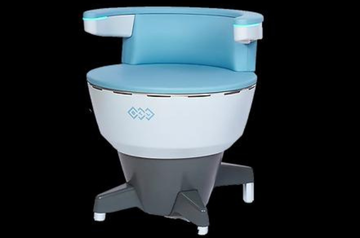 Emsella chair for pelvic floor strengthening